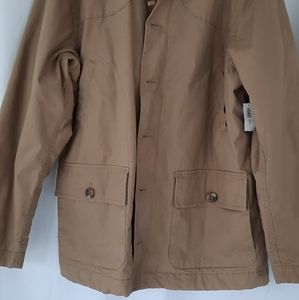 Mens XL Tan Barn Field Coat Jacket